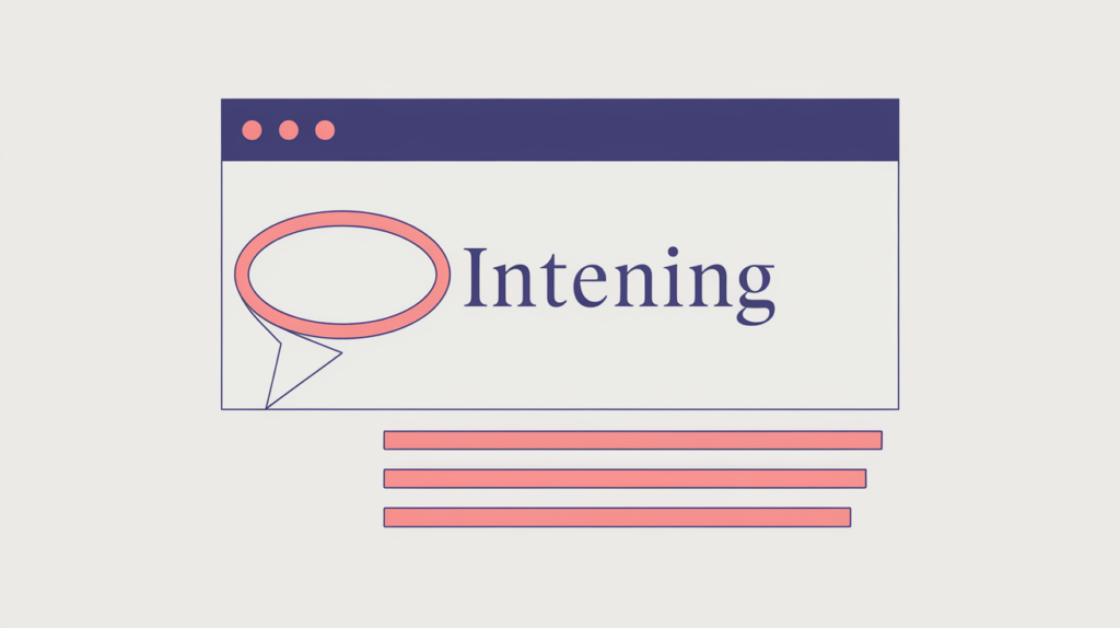 Abstract illustration of a highlighted keyword variation docked at the start of a large primary H1 heading bar, with a left-edge start marker, in RankGear indigo and coral.