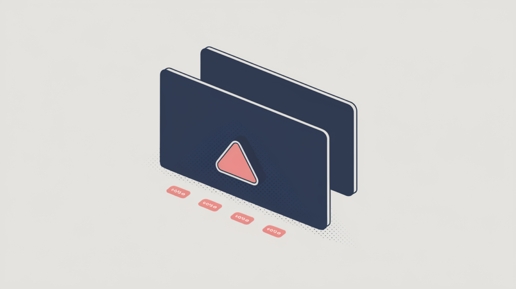 Abstract illustration of an expandable details disclosure widget opening to reveal counted keyword variations, in RankGear indigo and coral.