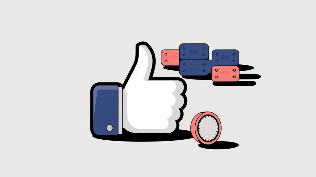 Abstract illustration of a discontinued Google Plus one count as a faded, disconnected metric, in RankGear indigo and coral.
